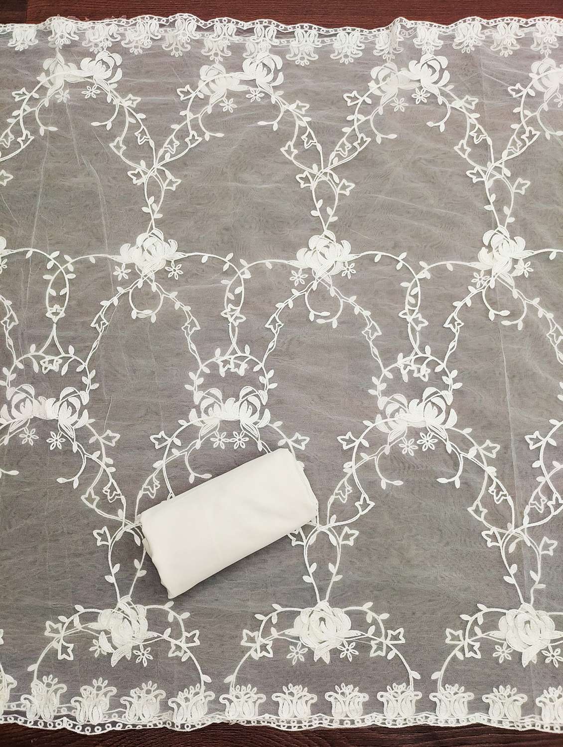 women printed embroidered unstitched suit set - 21980359 -  Standard Image - 2