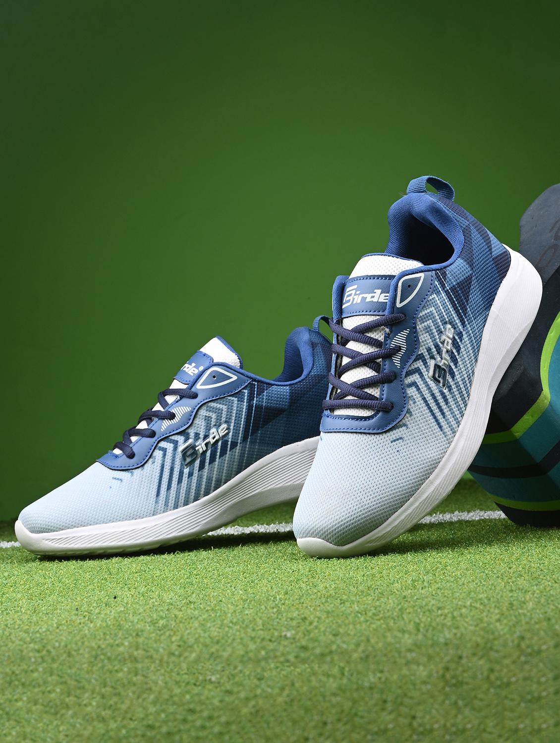 men light blue lace-up sport shoe - 21980875 - Zoom Image - 0