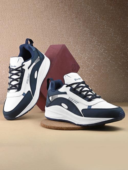 men blue lace-up sport shoe - 21980880 -  Standard Image - 0