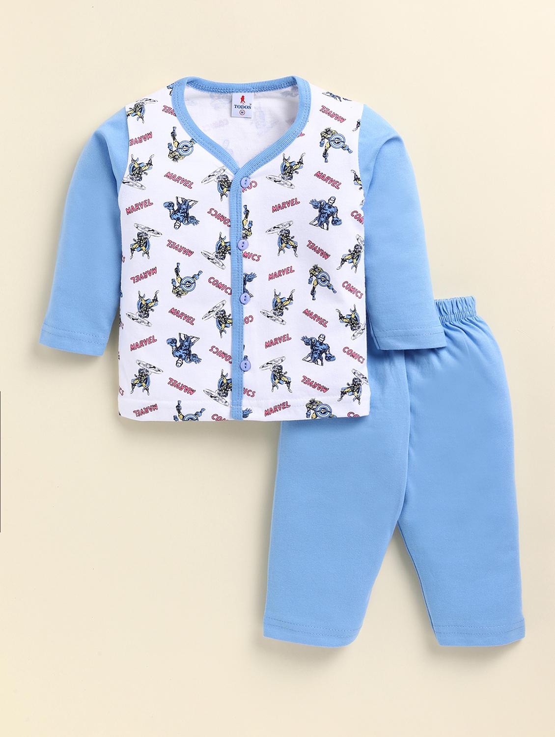kids pack of 2 printed full length set - 21980887 - Standard Image - 2