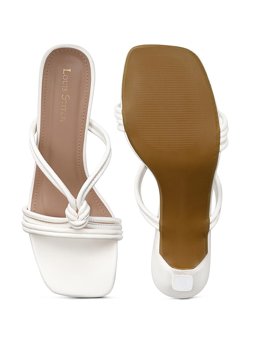 women solid slip on heels - 21980920 - Standard Image - 2