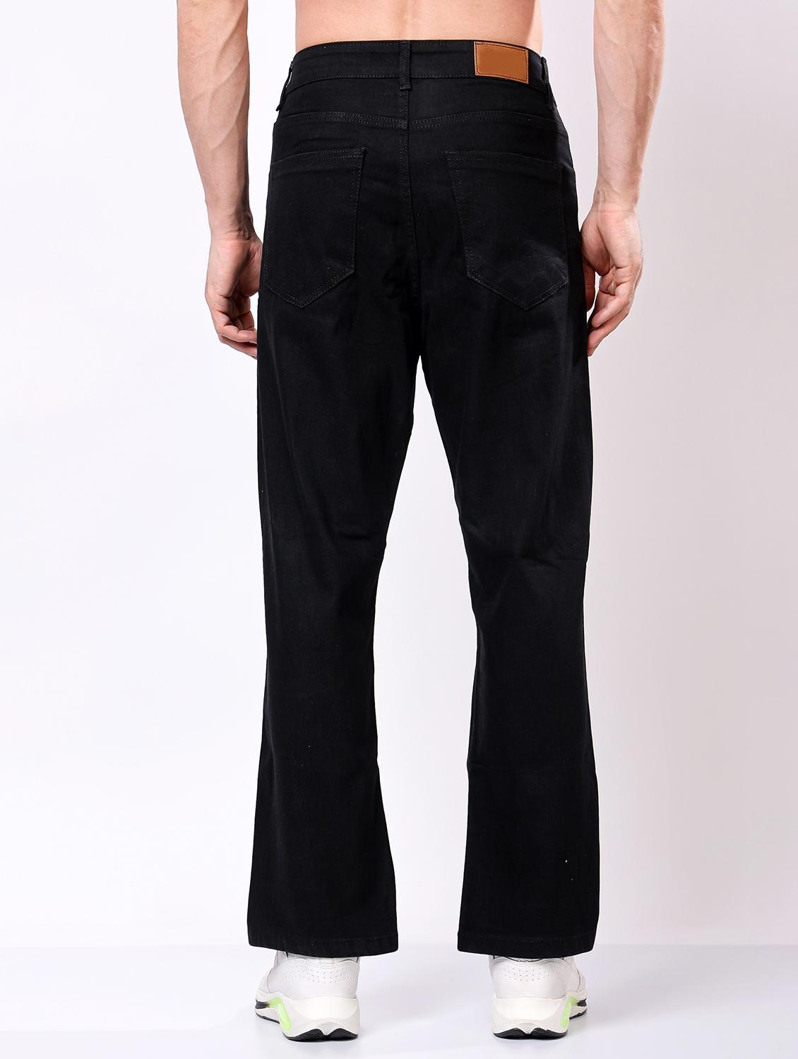 men black mid rise full length jeans - 21980958 - Standard Image - 2