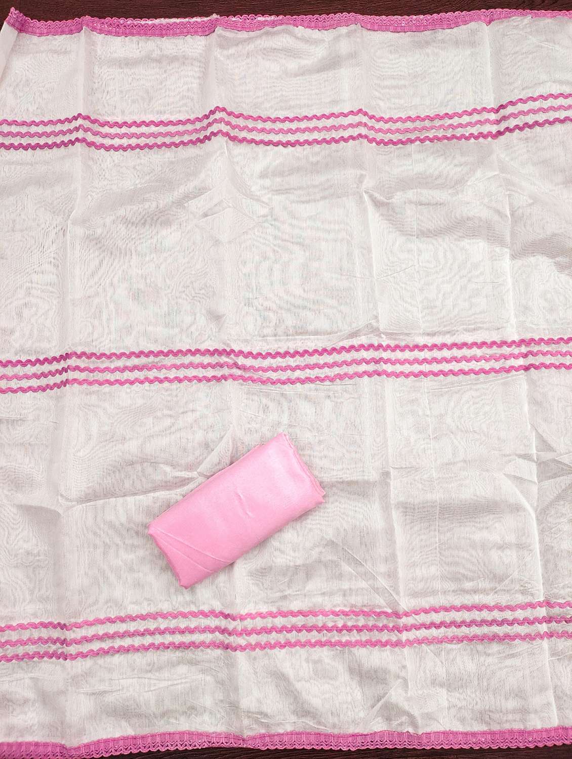 women printed with embroidered work unstitched suit set - 21981162 -  Standard Image - 2