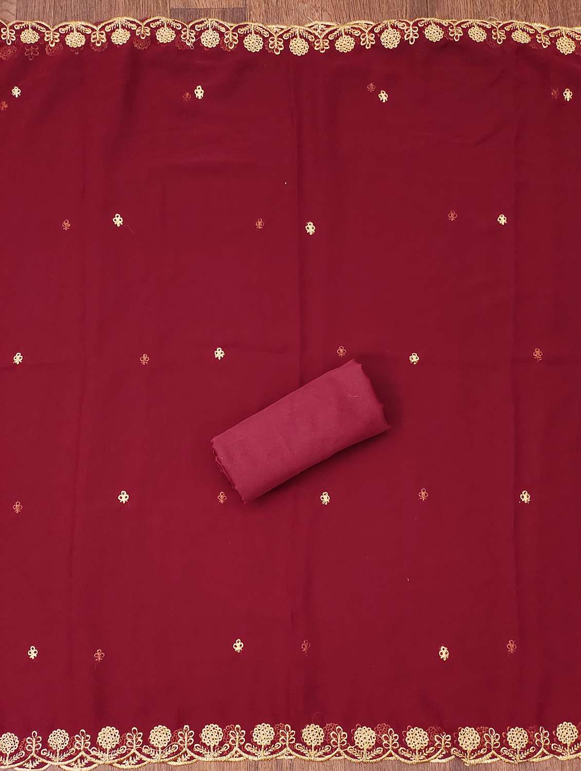 women embroidered unstitched suit set - 21981223 -  Standard Image - 2