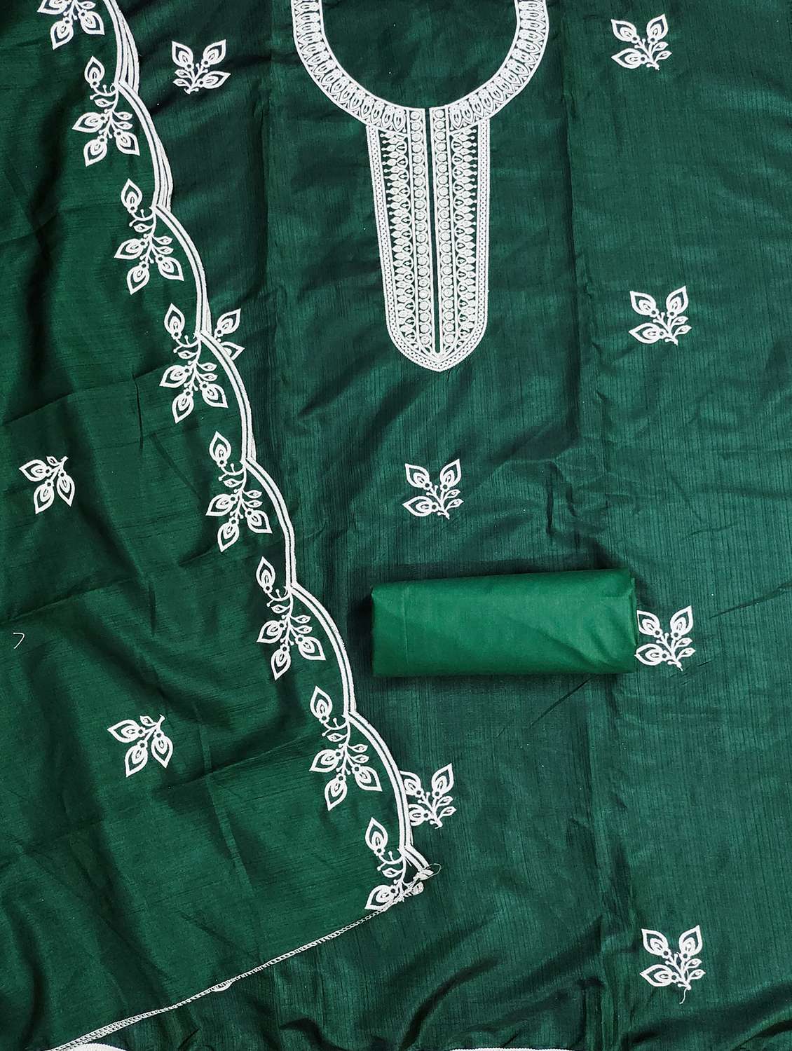 women embroidered unstitched suit set - 21981228 -  Standard Image - 2