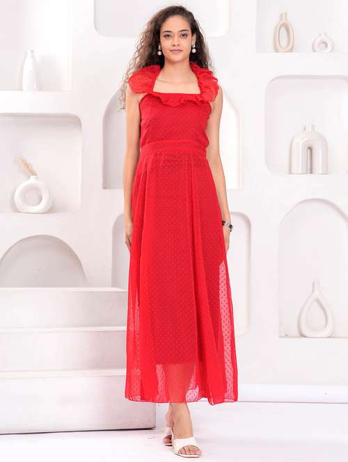 women self designed halter neck backless dress - 21981549 -  Standard Image - 0