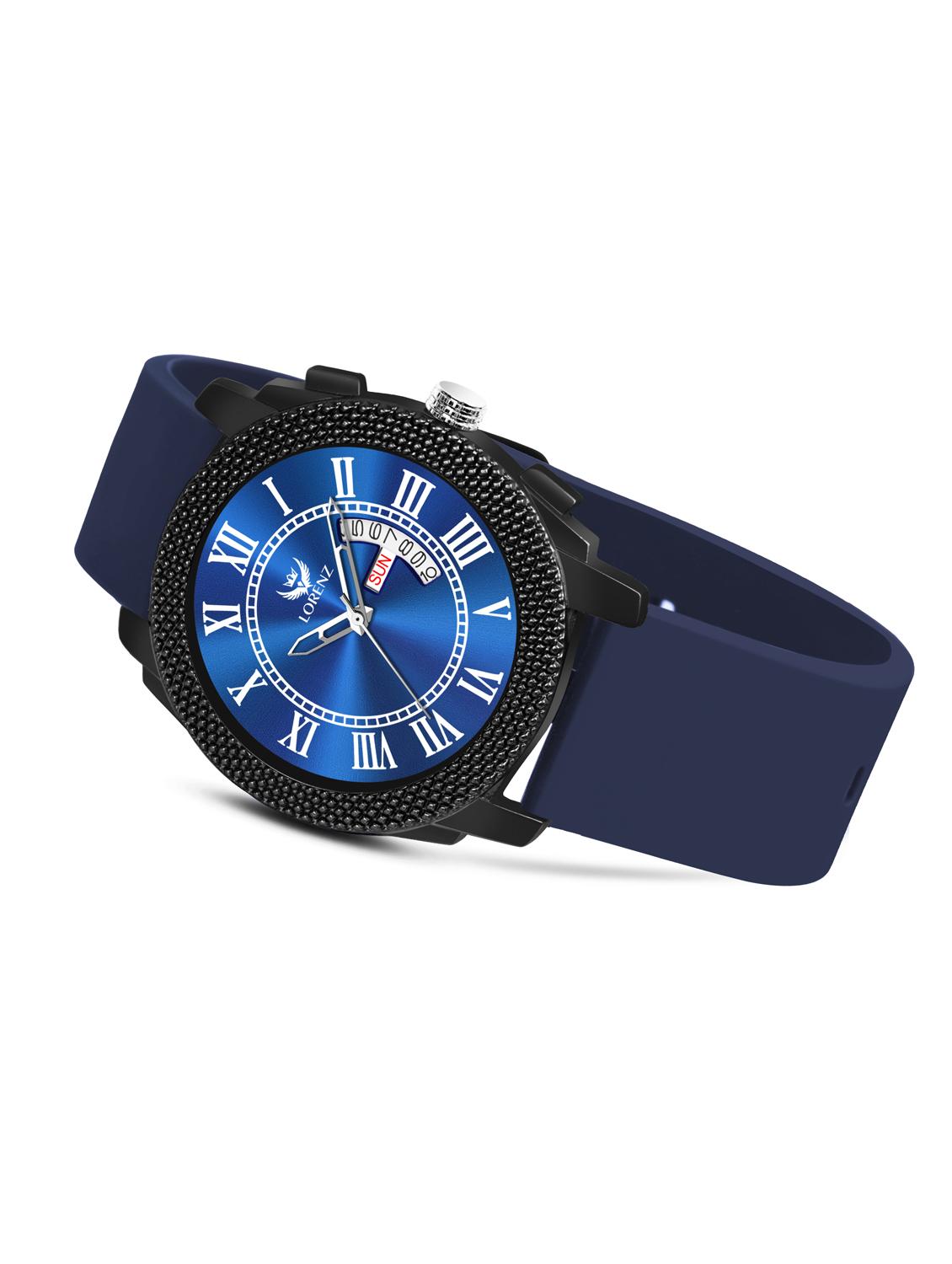 men sporty analog watch with silicone strap - 21981560 - Standard Image - 2
