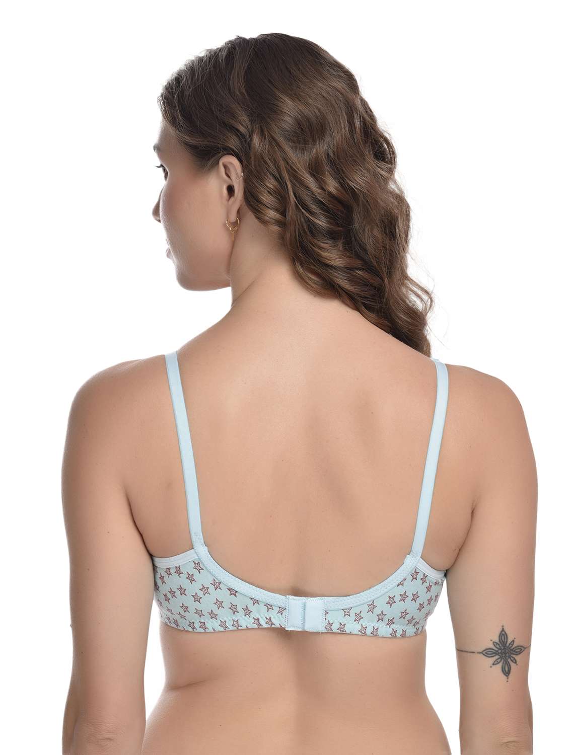 women pack of 3 printed lightly padded t-shirt bra - 21981729 -  Standard Image - 2