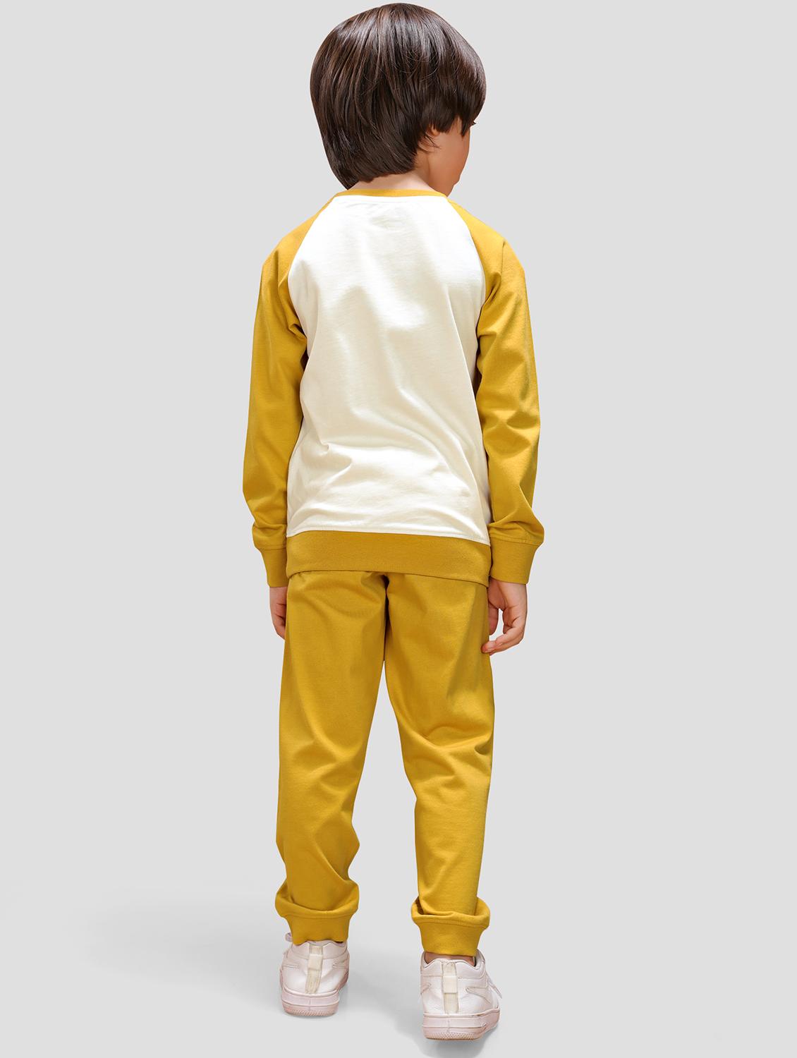 boys color block long sleeve full length co-ords set - 21982258 - Standard Image - 2