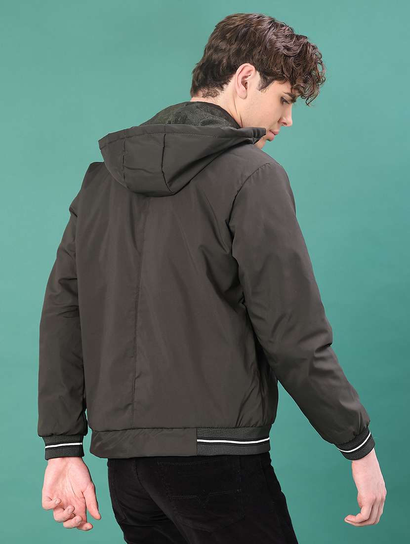 men solid long sleeve regualr fit casual jacket - 21982317 -  Standard Image - 2