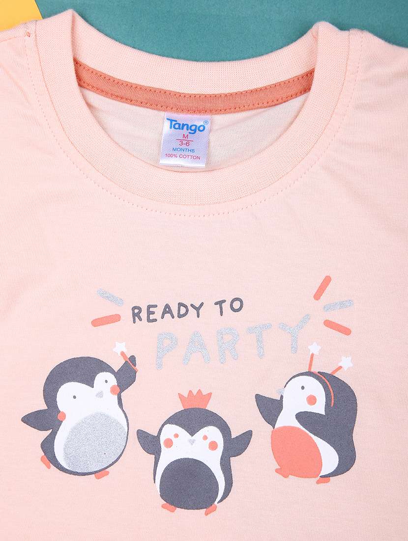 kids printed t-shirt and pajama co-ord set - 21982442 -  Standard Image - 2