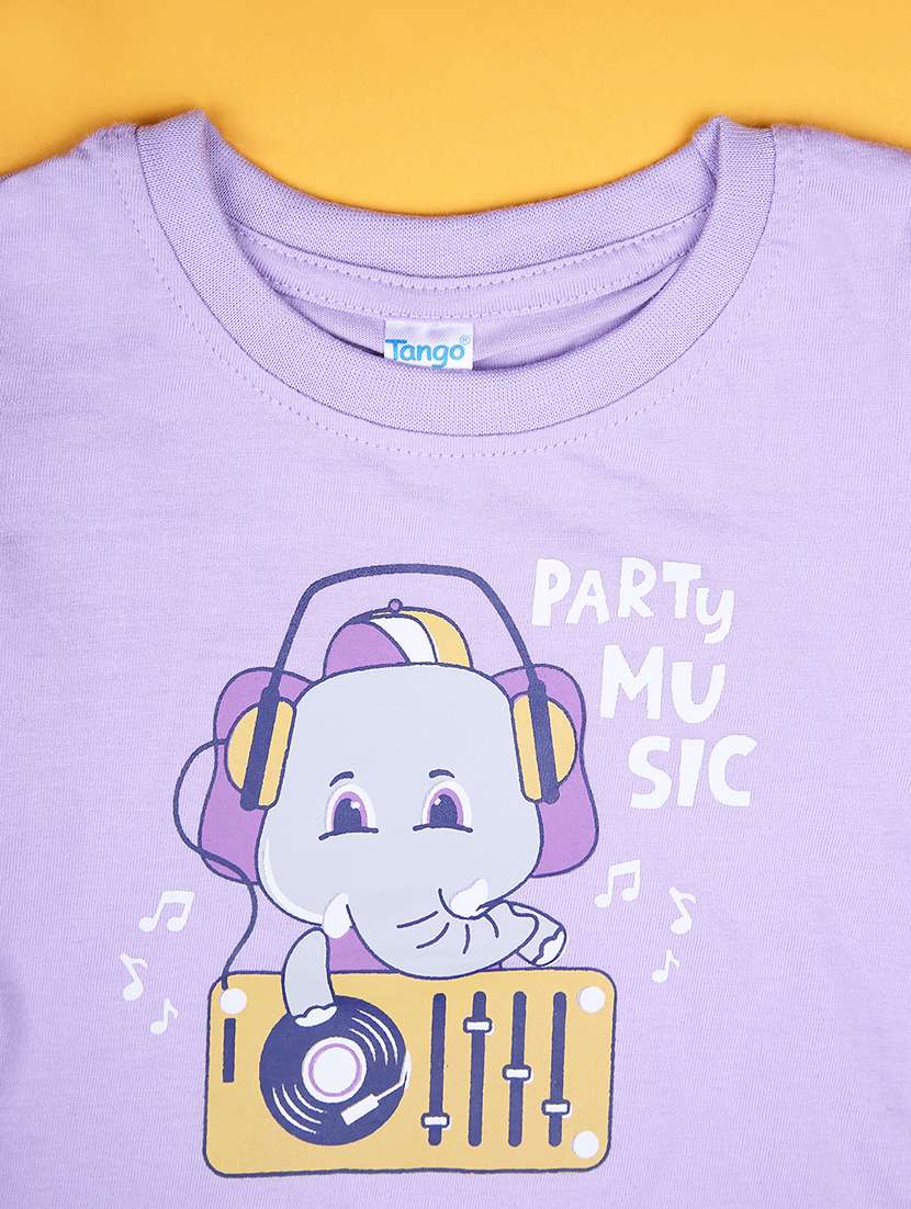 kids printed t-shirt and pajama co-ord set - 21982447 -  Standard Image - 2