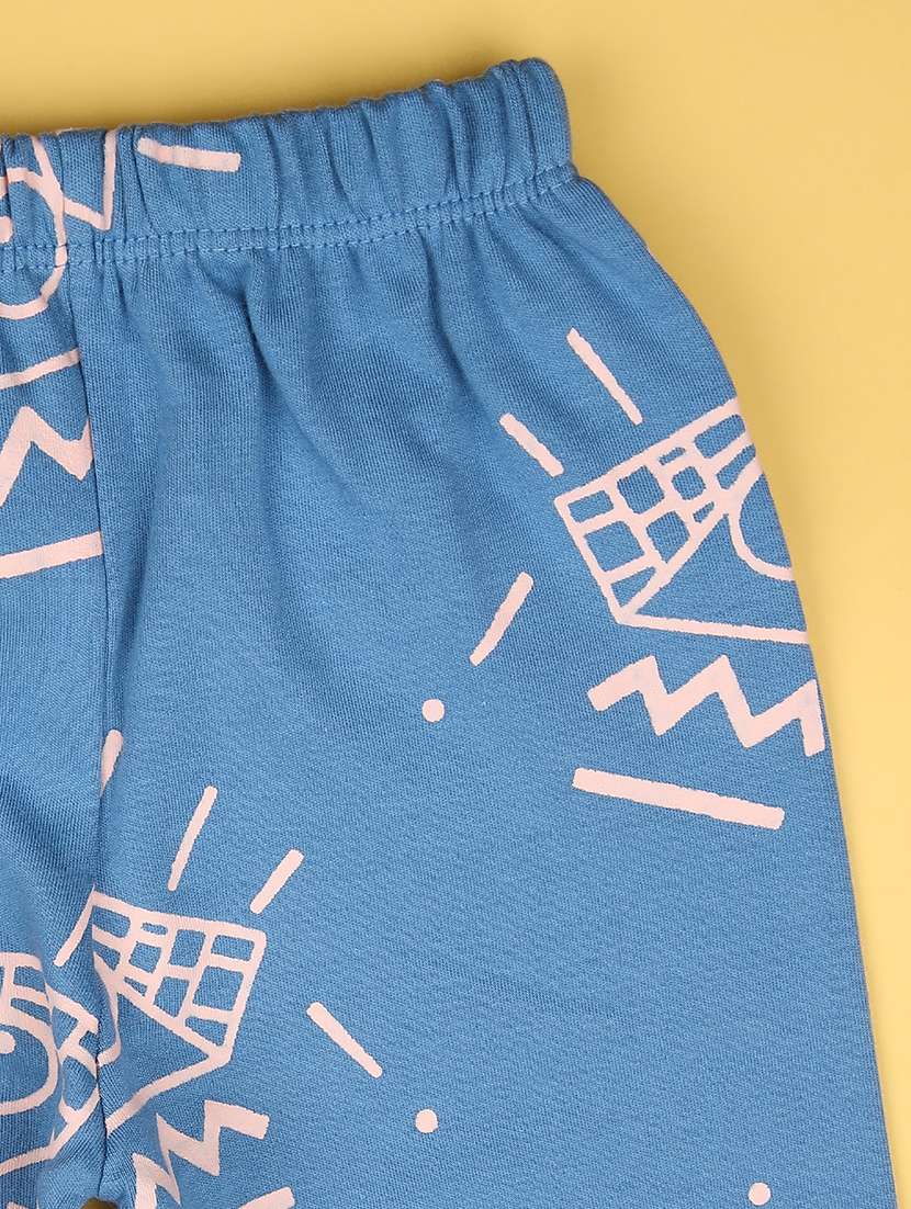 kids printed t-shirt and pajama co-ord set - 21982496 -  Standard Image - 2