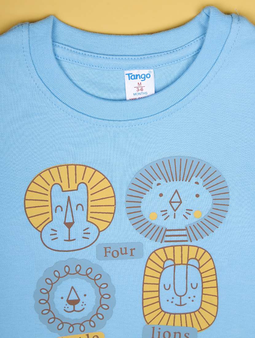 kids printed t-shirt and pajama co-ord set - 21982499 -  Standard Image - 2