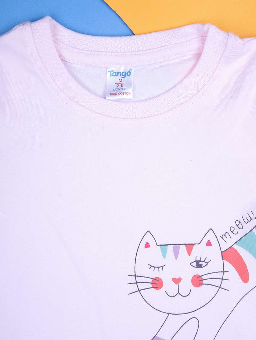 kids printed t-shirt and pajama co-ord set - 21982501 -  Standard Image - 2