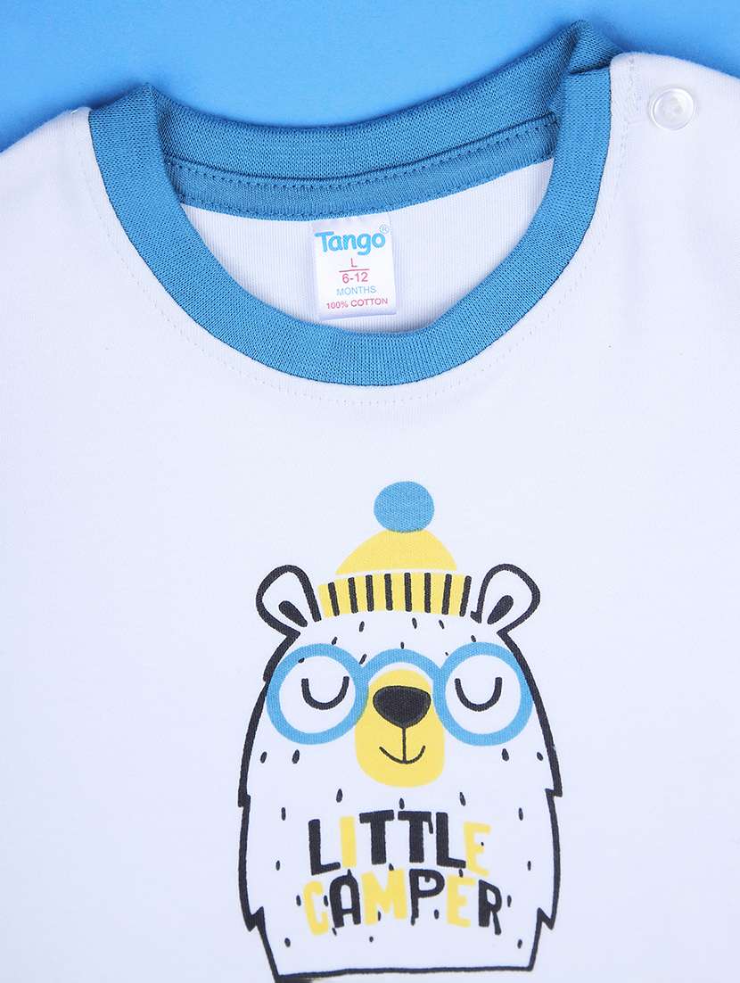 kids printed t-shirt and pajama co-ord set - 21982542 -  Standard Image - 2