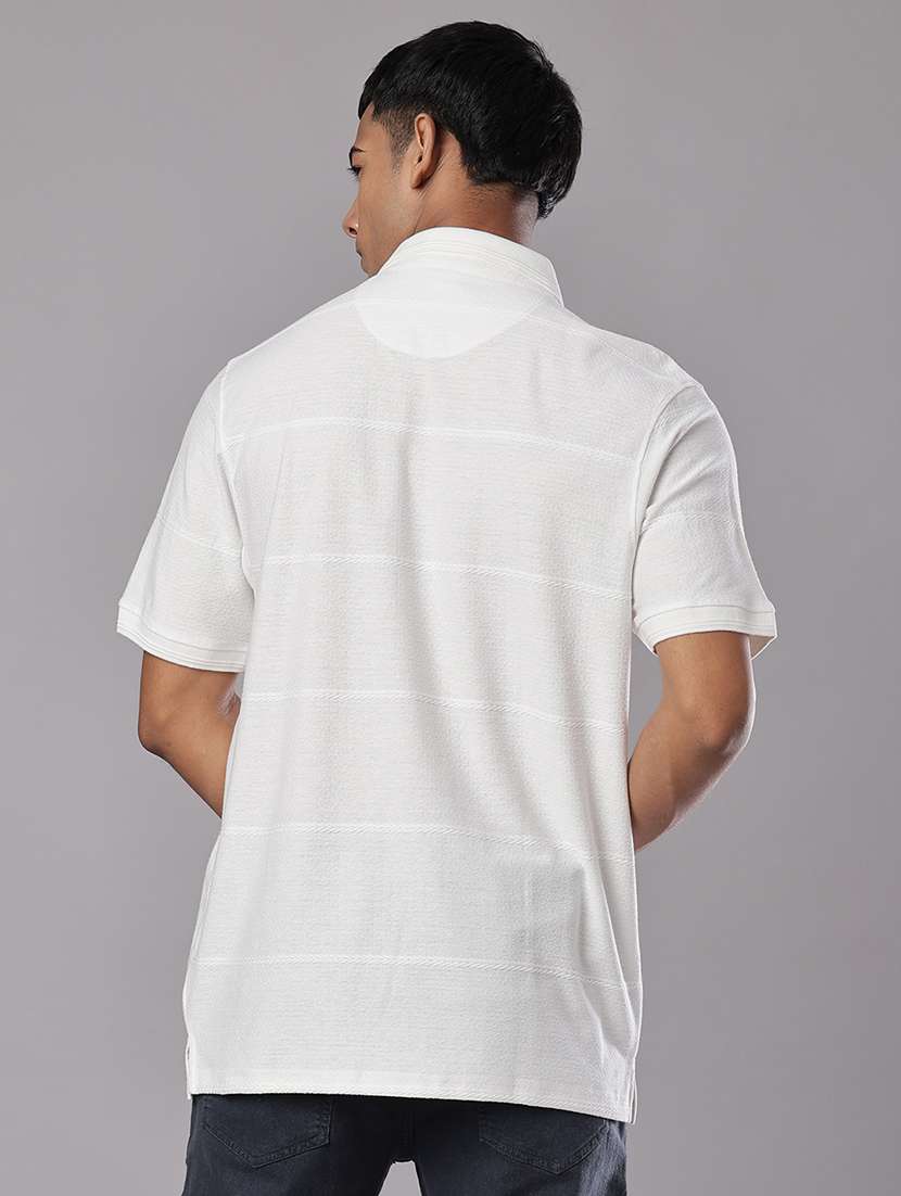 men self design short sleeve regular fit polo t-shirt - 21982553 - Standard Image - 2