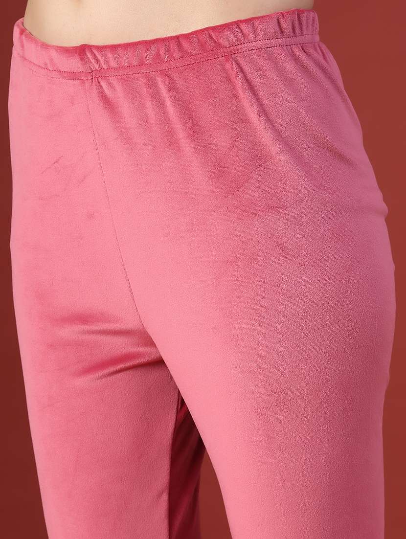 Women Solid Mid Rise Woolen Legging - 21982628 -  Standard Image - 2