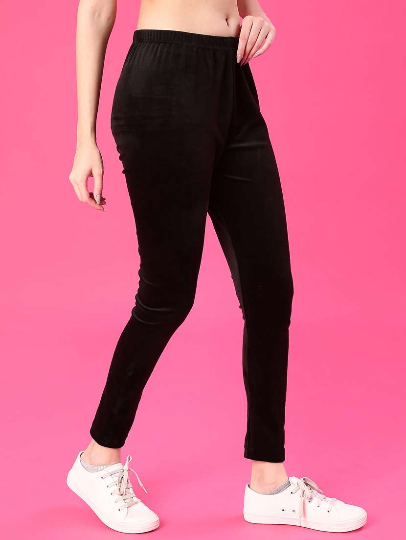 women solid ankle length woolen leggings - 21982631 -  Standard Image - 2