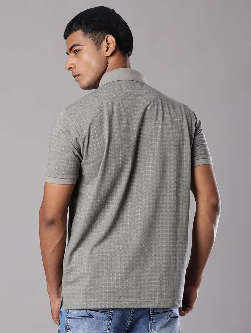 men printed short sleeve regular fit polo t-shirt - 21982685 -  Standard Image - 2