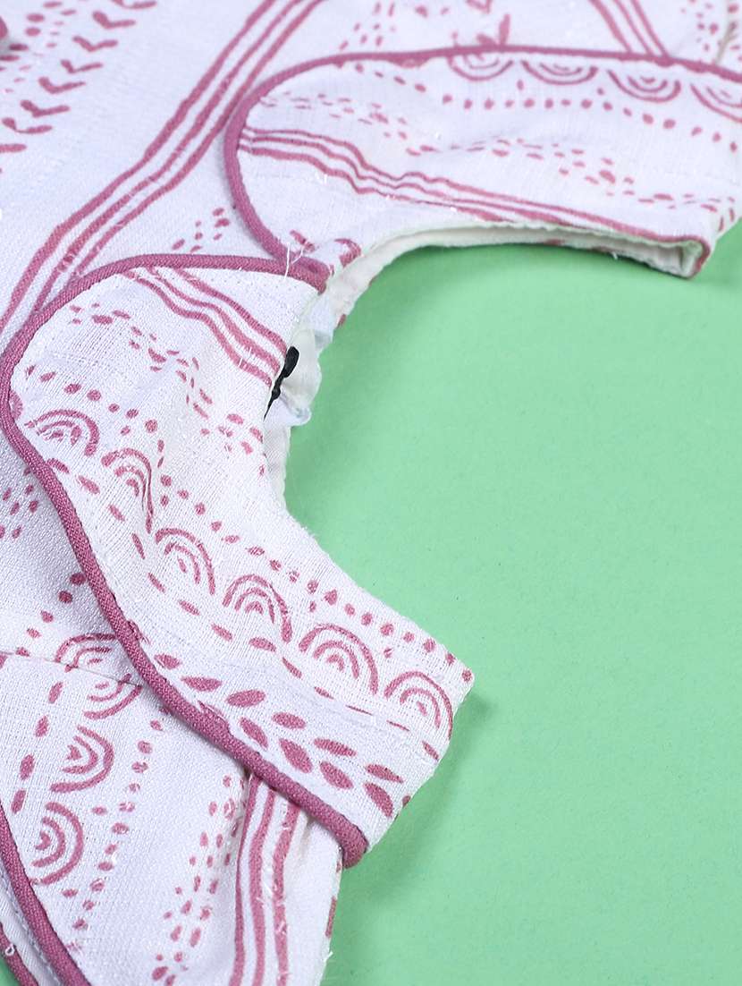 purple poly cotton fit & flare dress - 21982713 -  Standard Image - 2