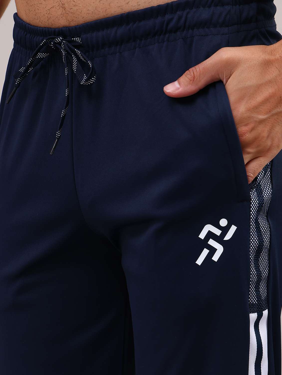 men tapered mid rise full length track pant - 21982794 -  Standard Image - 2