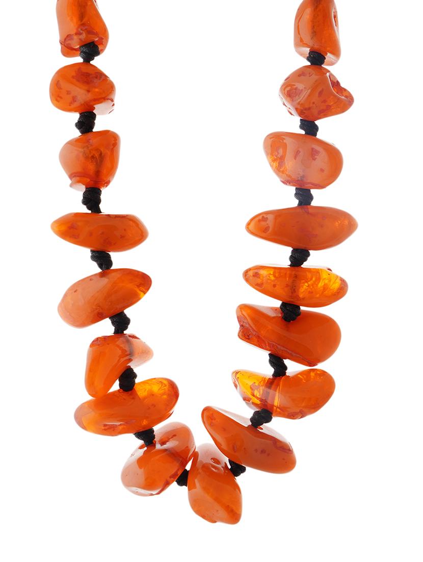 ethnic tribal handmade resin beaded fashion necklace - 21982841 - Standard Image - 2