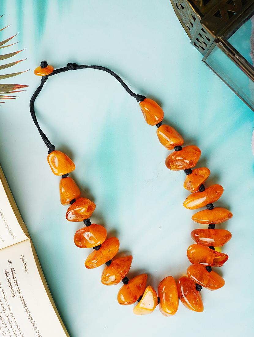 ethnic tribal handmade resin beaded fashion necklace - 21982843 -  Zoom Image - 0