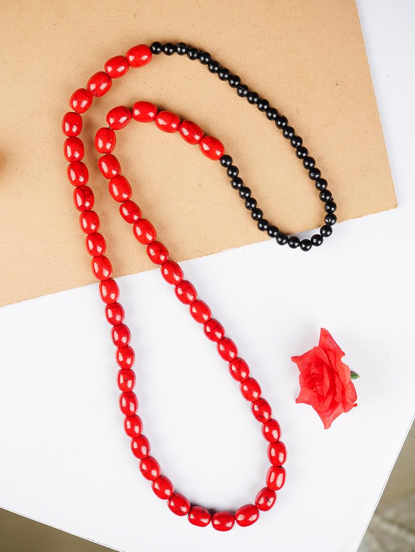 tribal handmade resin beaded fashion long necklace - 21982848 - Zoom Image - 0