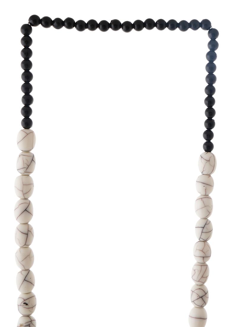 tribal handmade resin beaded fashion long necklace - 21982849 - Standard Image - 2