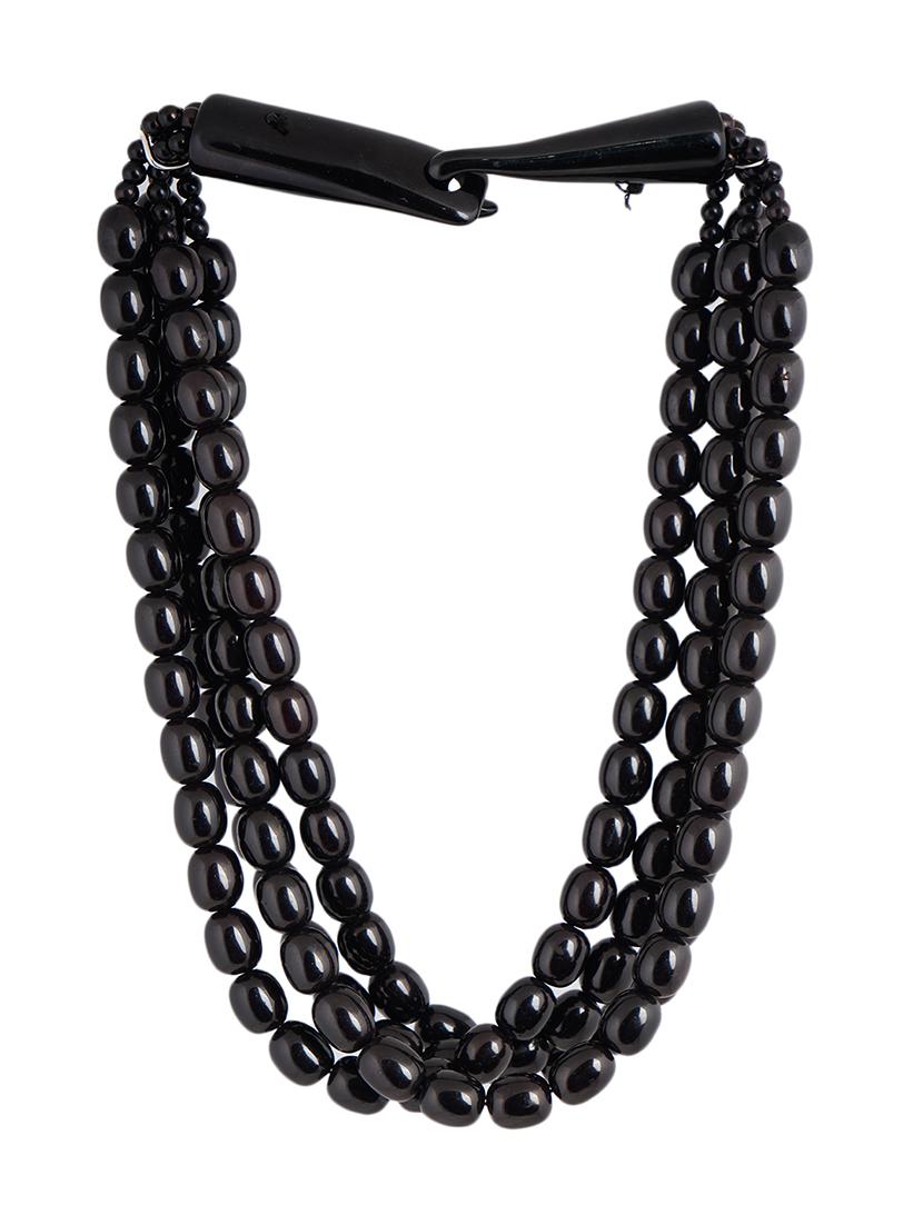 ethnic tribal handmade resin beaded fashion necklace - 21982857 - Standard Image - 2