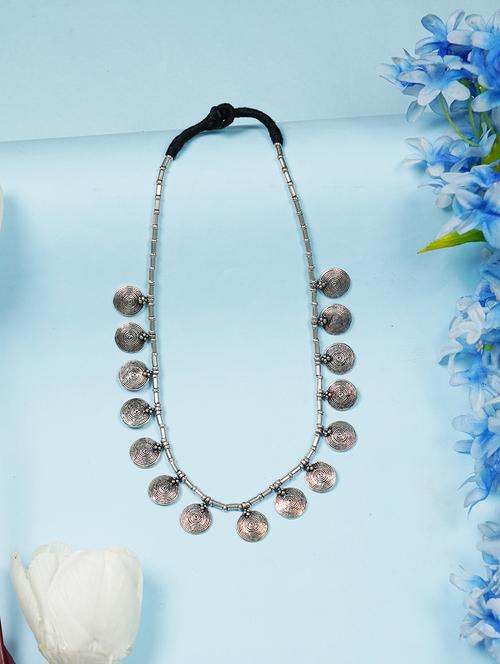ethnic tribal handmade fashion coin necklace - 21982875 - Standard Image - 0
