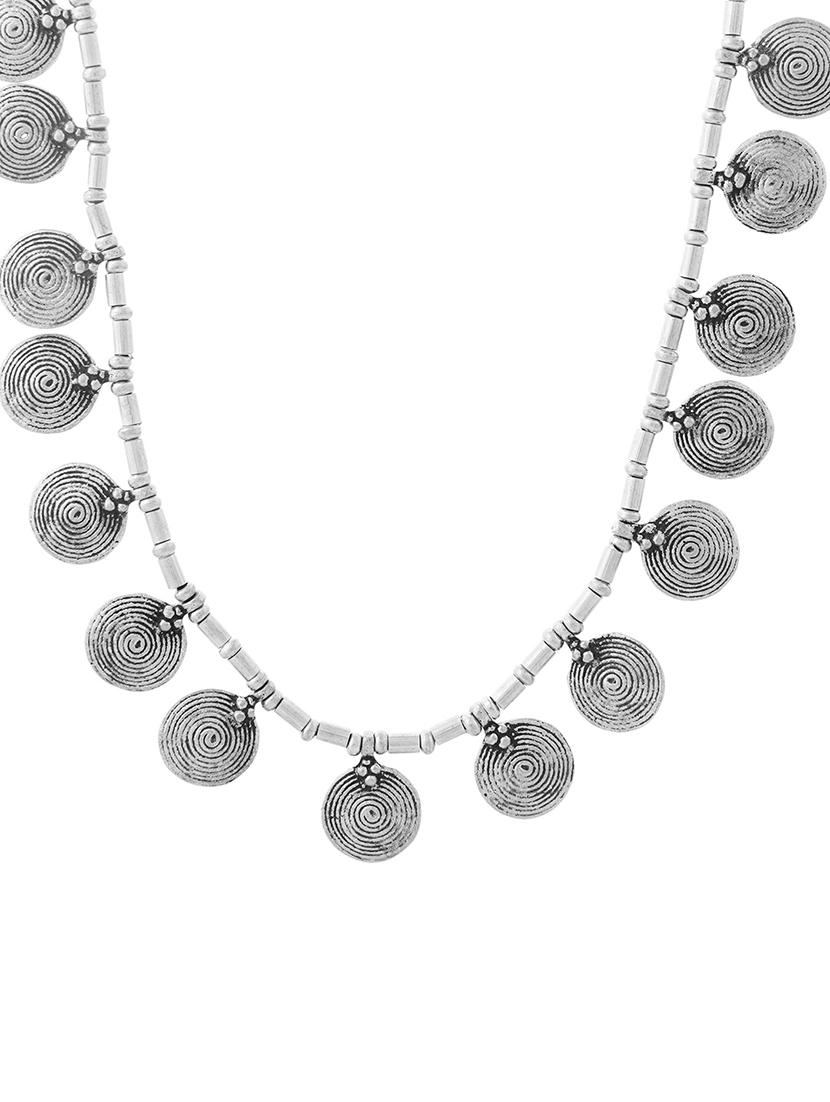 ethnic tribal handmade fashion coin necklace - 21982875 - Standard Image - 2
