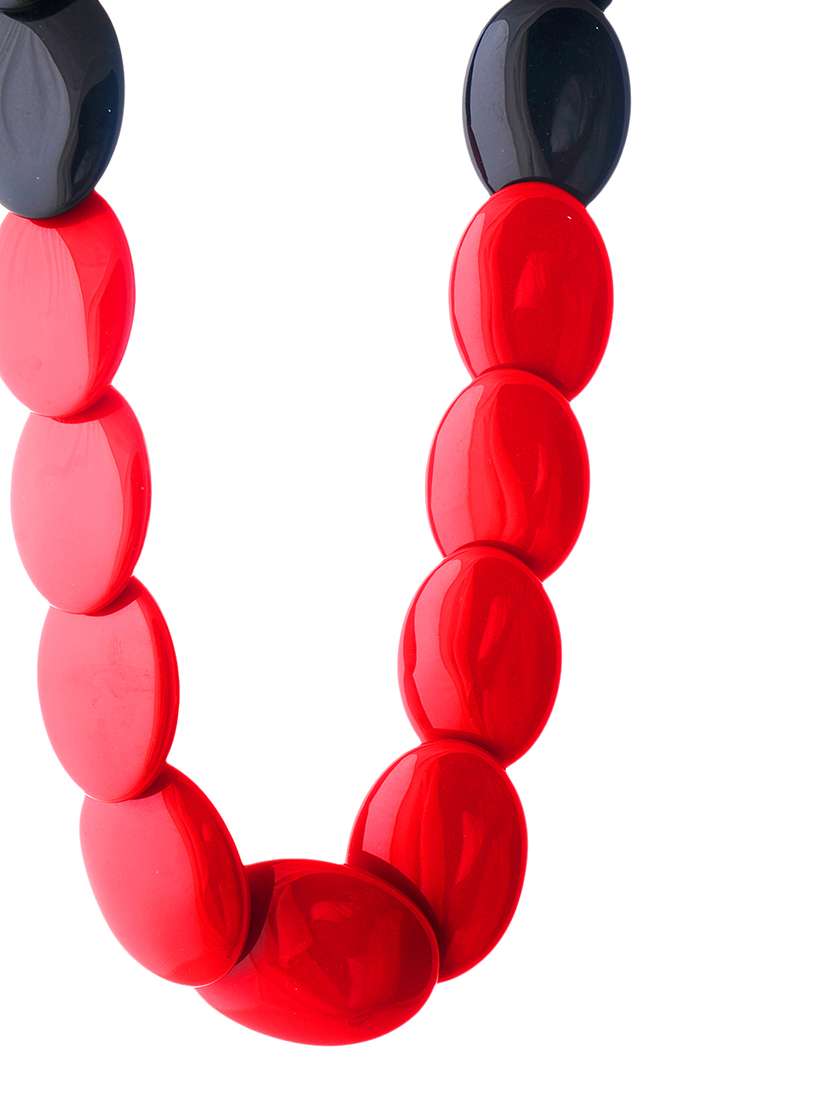 women resin beaded fashion necklace - 21982893 - Standard Image - 2
