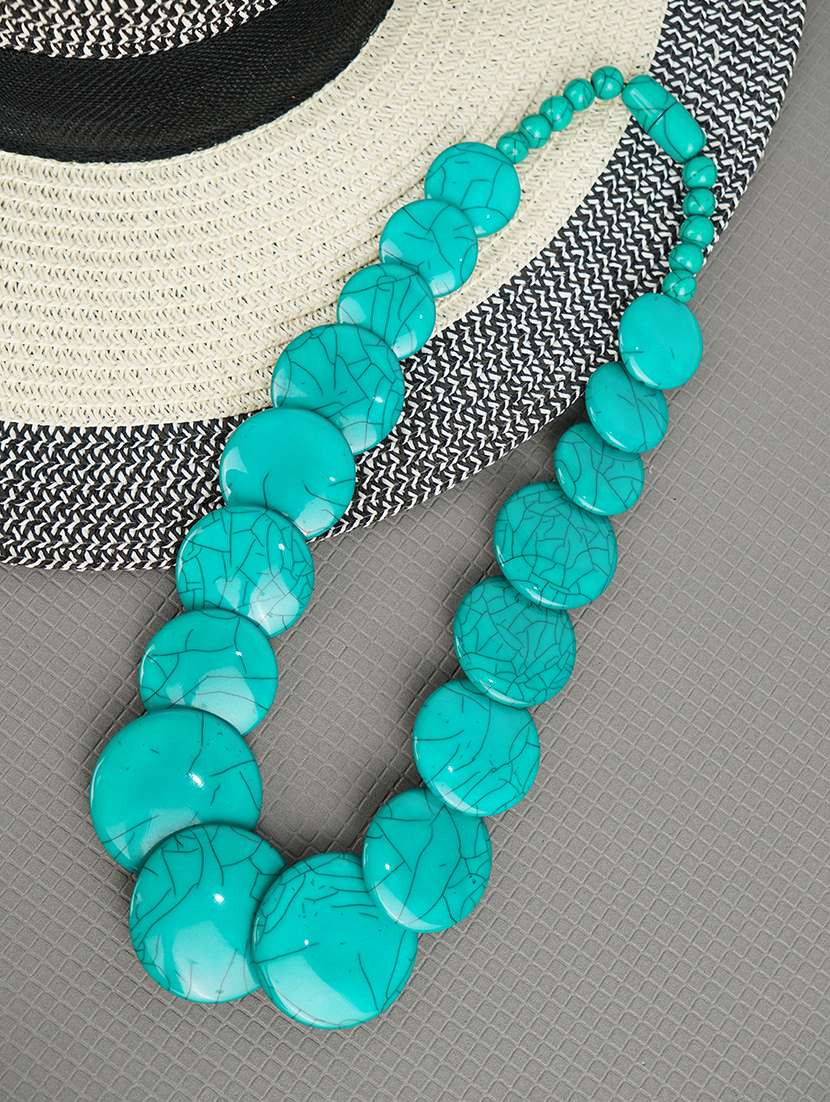 women resin beaded fashion necklace - 21982896 - Zoom Image - 0