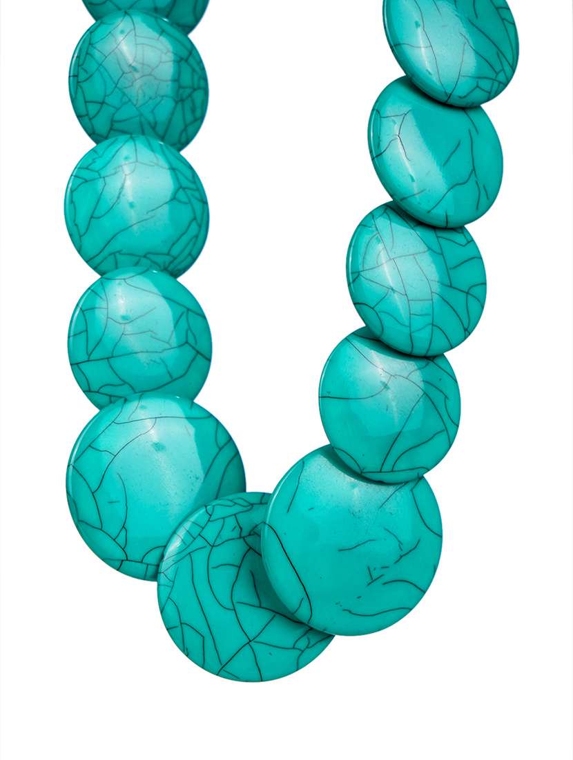 women resin beaded fashion necklace - 21982896 - Standard Image - 2