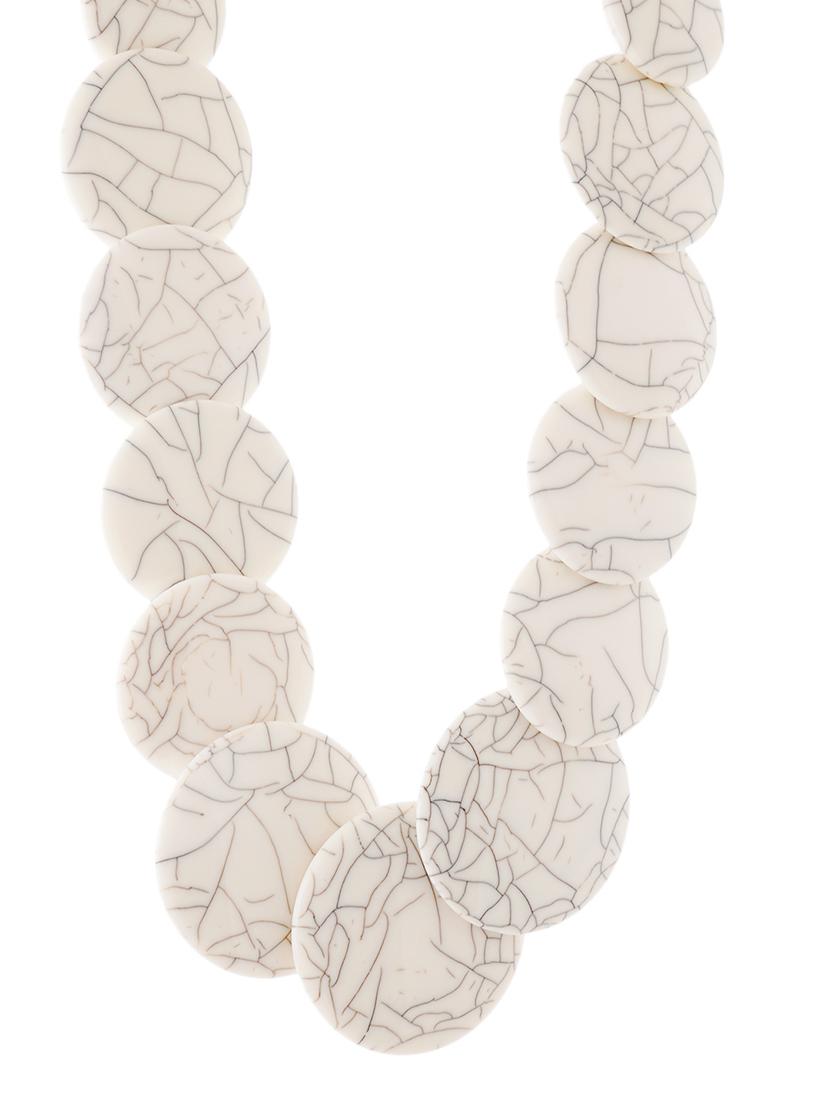 ethnic tribal handmade resin beaded fashion necklace - 21982904 - Standard Image - 2