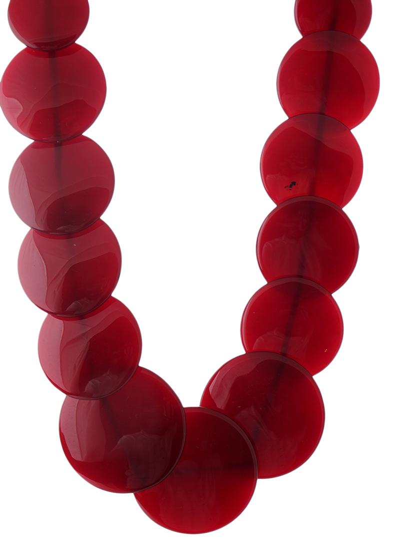 ethnic tribal handmade resin beaded fashion necklace - 21982913 - Standard Image - 2