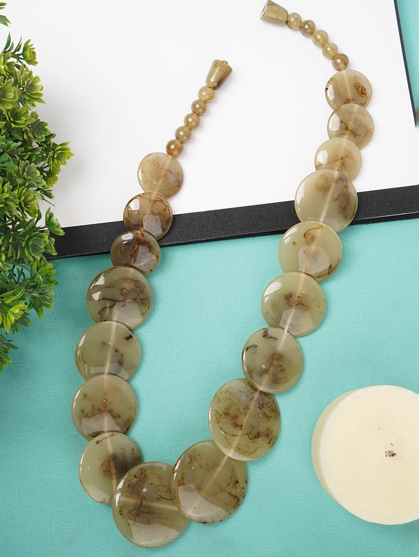 ethnic tribal handmade resin beaded fashion necklace - 21982924 - Zoom Image - 0