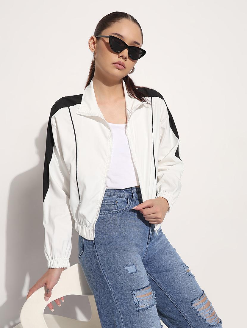 women tapered long sleeve jacket - 21982996 - Standard Image - 2