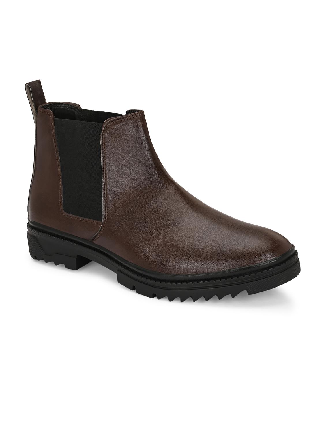 men brown high ankle boot - 21983059 - Standard Image - 2