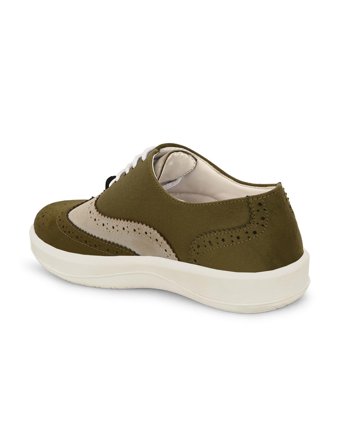 men olive lace up sneaker - 21983064 - Standard Image - 2