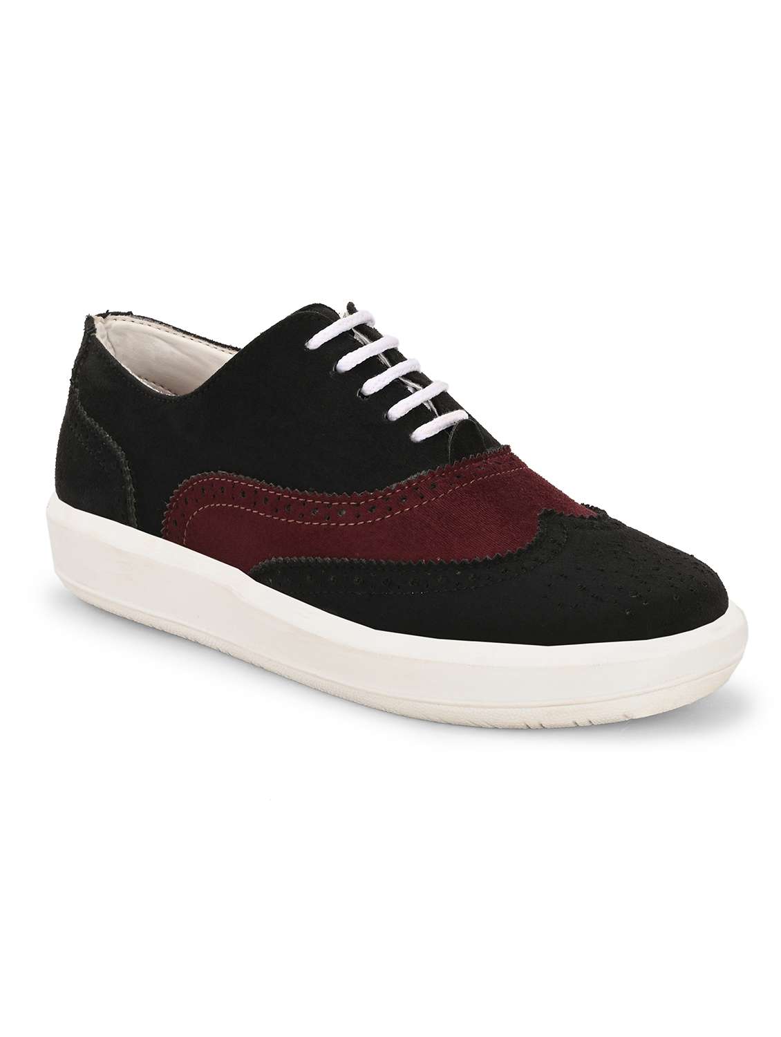 men black lace up sneaker - 21983066 -  Standard Image - 2