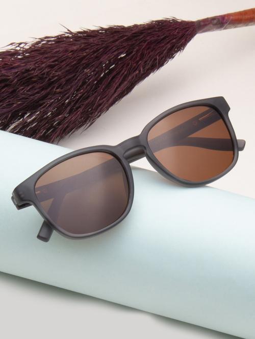 ted smith unisex wayfarer sunglasses with polarised lens sun-bryden_c401 - 21983079 -  Standard Image - 0