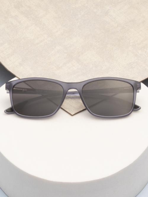 ted smith unisex blue-black sports sunglasses with polarised lens - 21983082 - Standard Image - 0