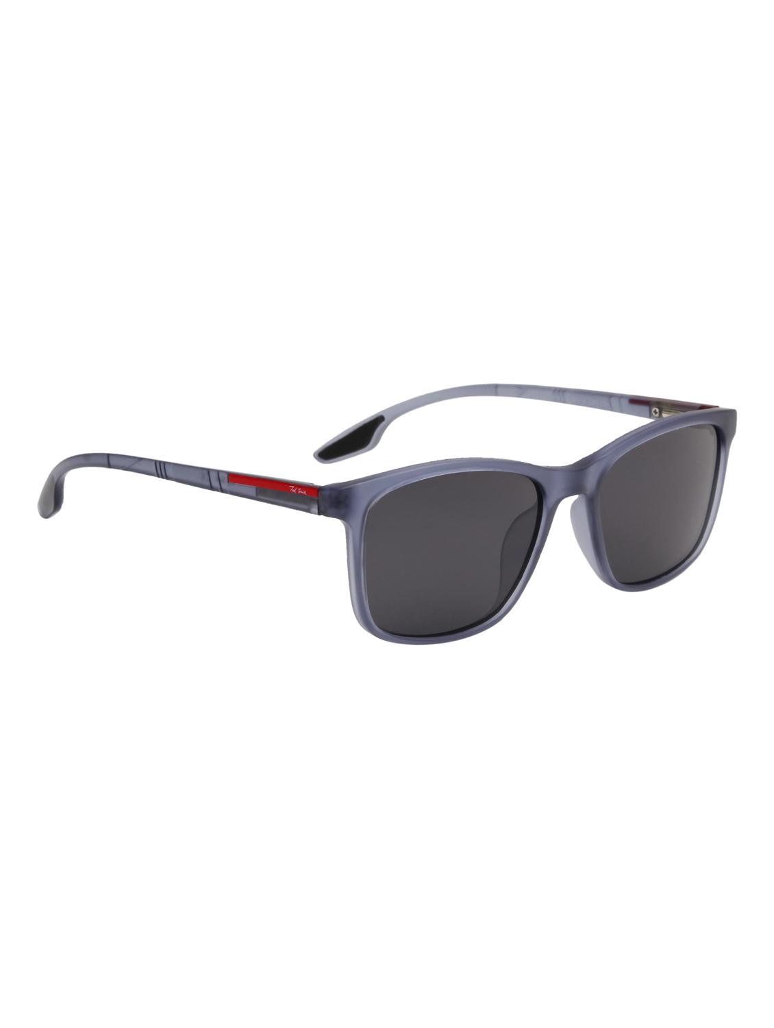 ted smith unisex blue-black sports sunglasses with polarised lens - 21983082 - Standard Image - 2
