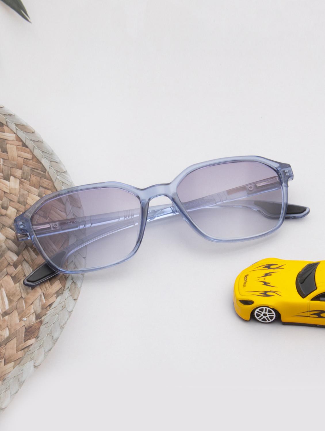 ted smith unisex blue-grey graded sports sunglasses with polarised lens - 21983084 - Zoom Image - 0