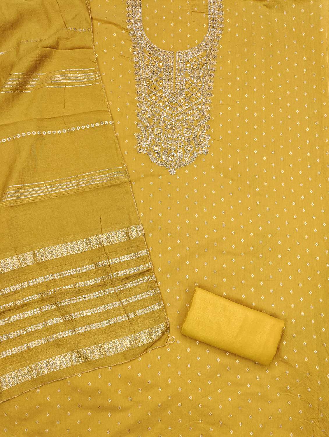 women self design embroidered unstitched suit set - 21983344 -  Standard Image - 2