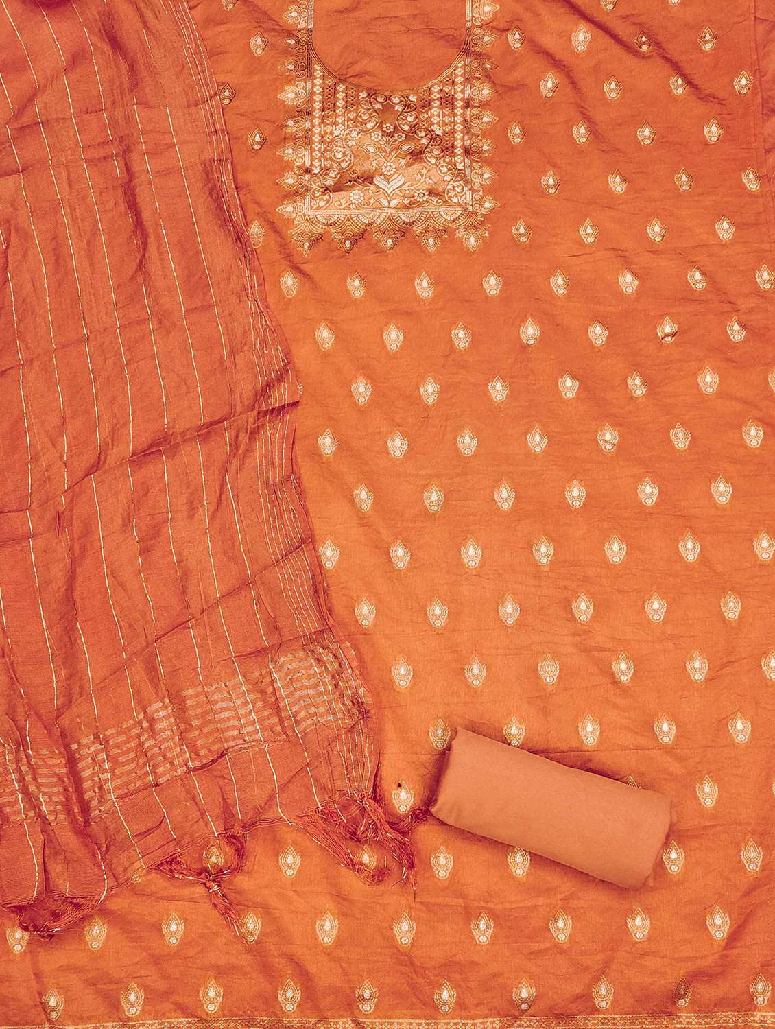 women self design embroidered unstitched suit set - 21983401 -  Standard Image - 2