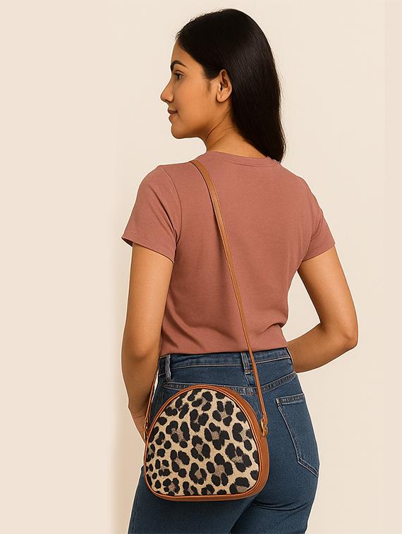 women animal print sling crossbody bag - 21983506 - Standard Image - 2
